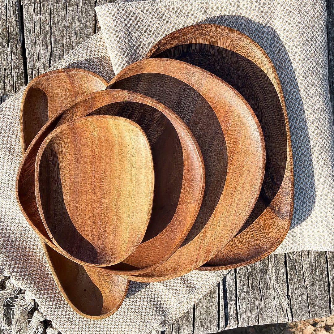 Acacia Wood Serving Plates - Image 12