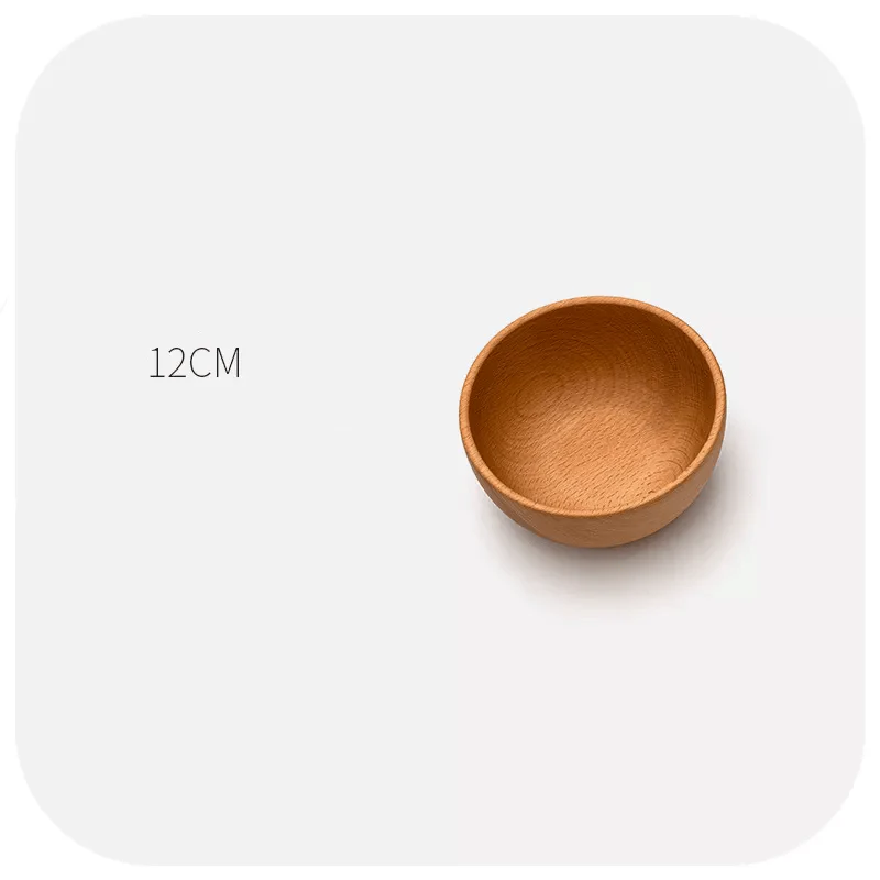 Beech Wood Salad Bowl - Image 7