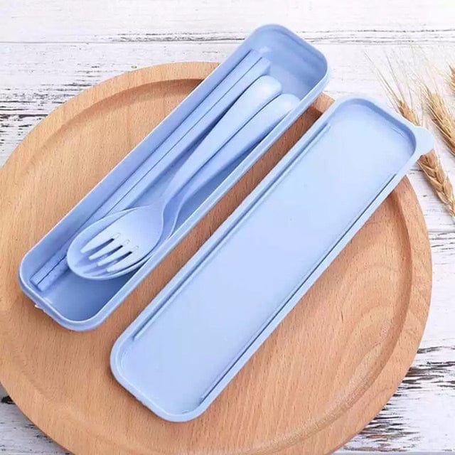 Wheat Straw Picnic Cutlery - Image 3