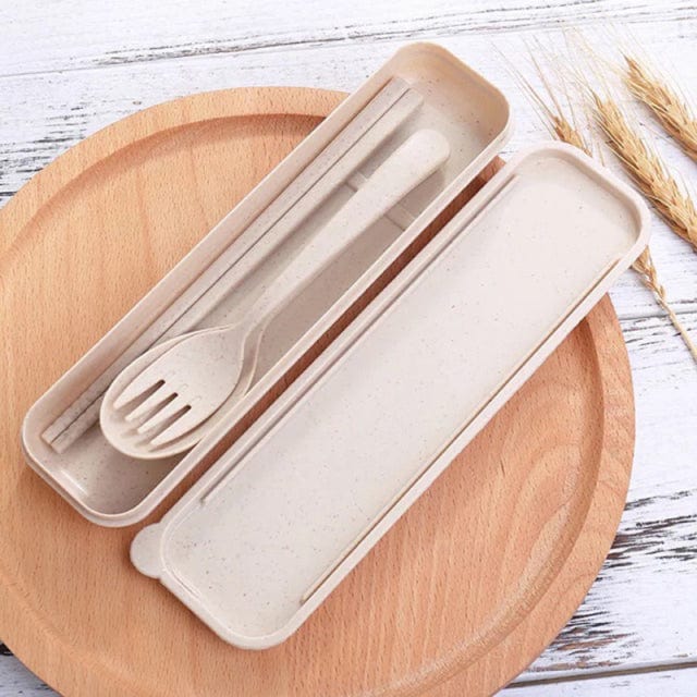 Wheat Straw Picnic Cutlery - Image 4
