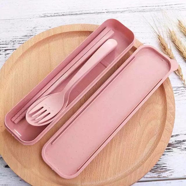 Wheat Straw Picnic Cutlery - Image 5