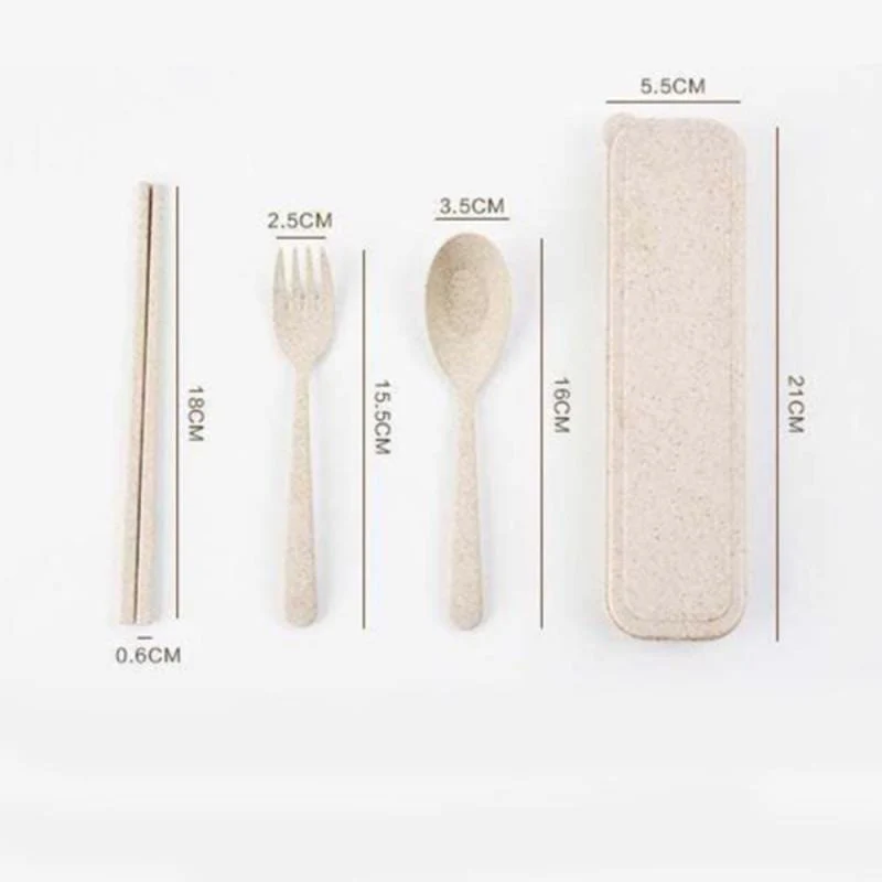 Wheat Straw Picnic Cutlery - Image 7